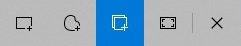 Набросок на фрагменте экрана в Windows 10