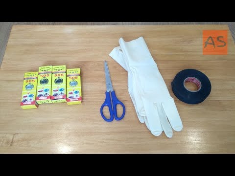 Как на скорую руку отремонтировать деталь из пластика